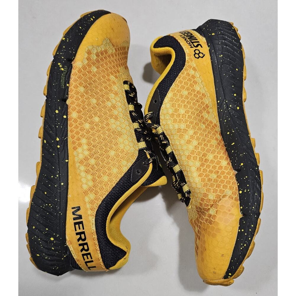 Merrell Honey Stinger Trail Running Shoes Women’s US 8.5 EU 39 Yellow Black Athl